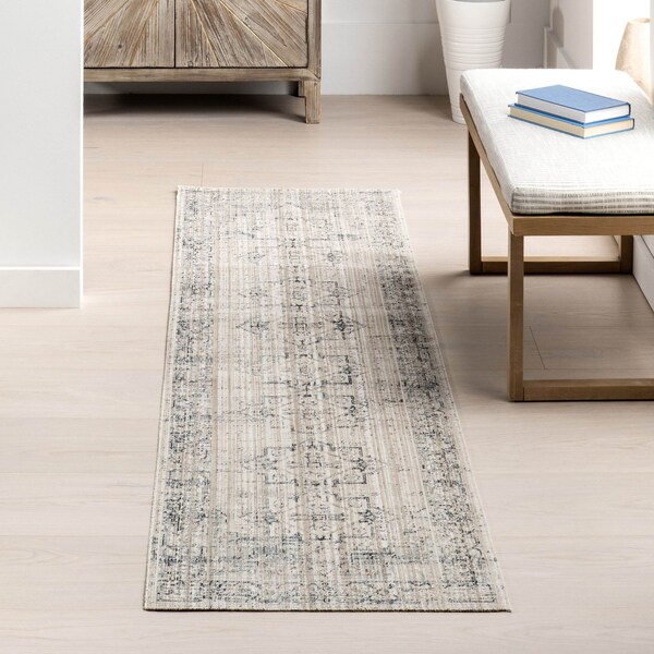Nuloom Lolita Faded Machine Washable Indoor/Outdoor Area Rug 2ft x 8ft ECAT07A-208 - main